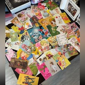 Huge vintage greeting card lot!!!! Lot 2